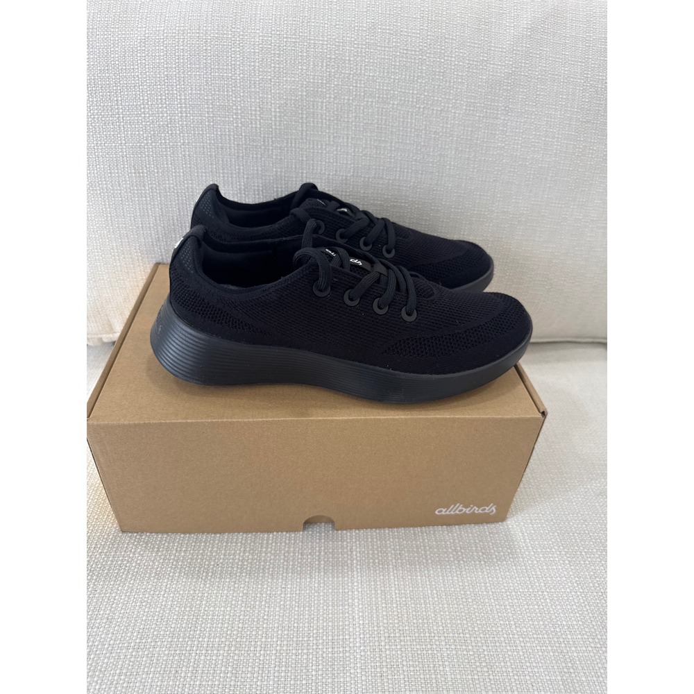 Allbirds Tree Runner Go Mens 10 Natural Black Sustainable Sneakers New